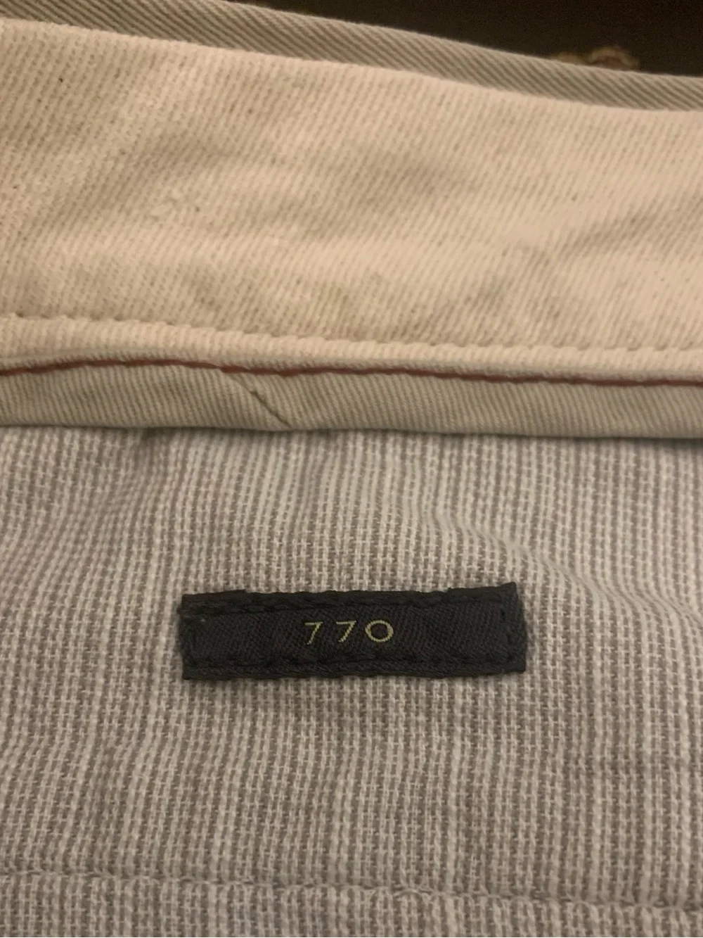 J CREW 770 Broken-In All Cotton Khakis